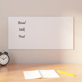 Magneetbord Voor Aan De Wand Gehard Glas