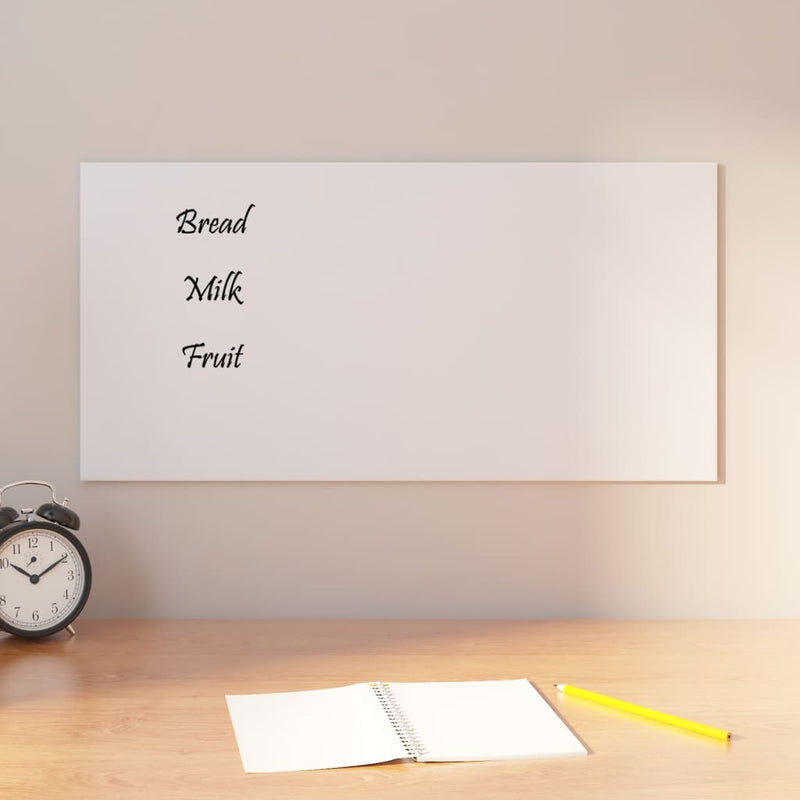 Magneetbord Voor Aan De Wand Gehard Glas
