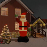 Kerstman Opblaasbaar Met Led's