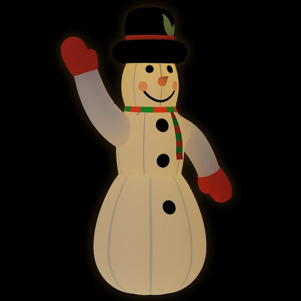 Sneeuwpop Met Led's Opblaasbaar