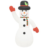 Sneeuwpop Met Led's Opblaasbaar