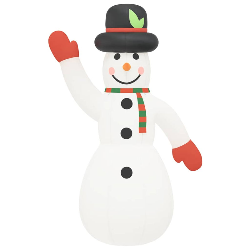 Sneeuwpop Met Led's Opblaasbaar