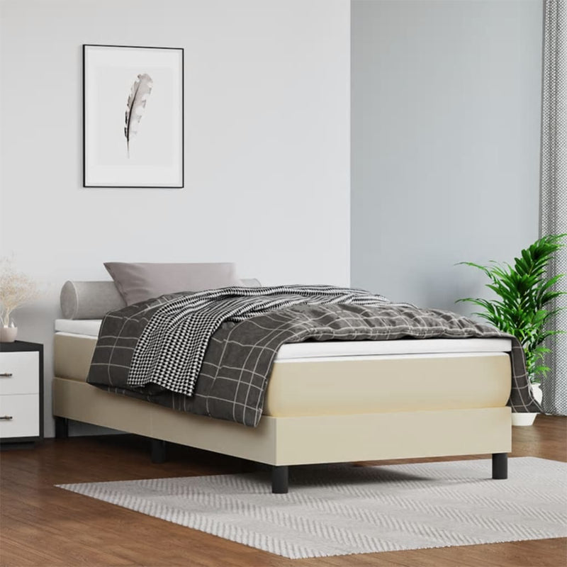 Pocketveringmatras 120X190X20 Cm Kunstleer