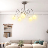 Plafondlamp Met Glasbollen Rond 5Xg9