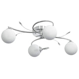 Plafondlamp Met Glasbollen Rond 4Xg9