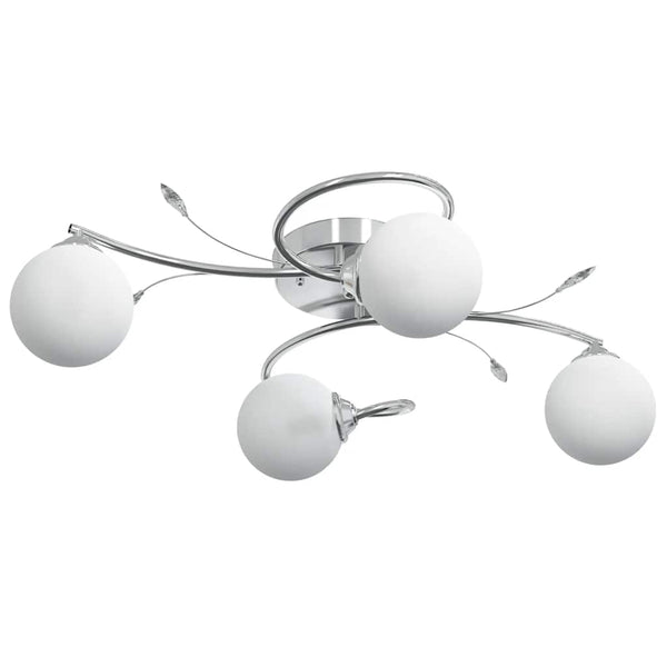 Plafondlamp Met Glasbollen Rond 4Xg9
