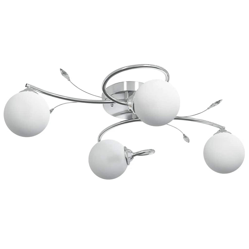 Plafondlamp Met Glasbollen Rond 4Xg9