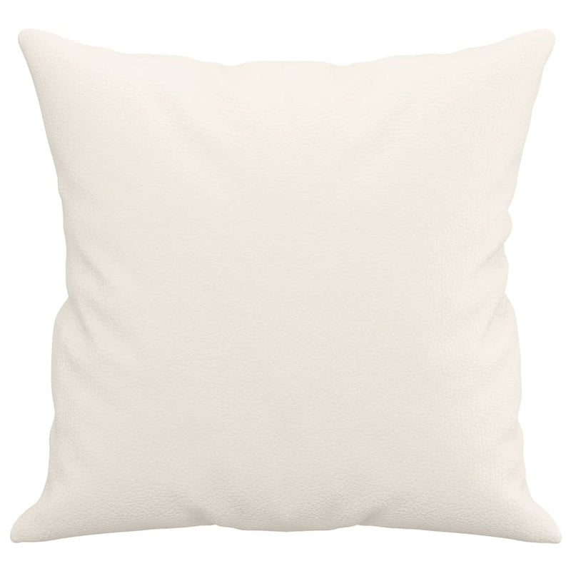 Sierkussens 2 St 40X40 Cm Kunstleer Kleurig