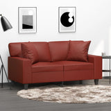 Sierkussens 2 St 40X40 Cm Kunstleer Kleurig