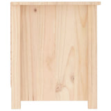 Schoenenkast 110X38X45,5 Cm Massief Grenenhout