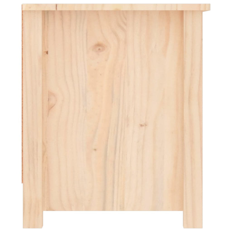 Schoenenkast 110X38X45,5 Cm Massief Grenenhout
