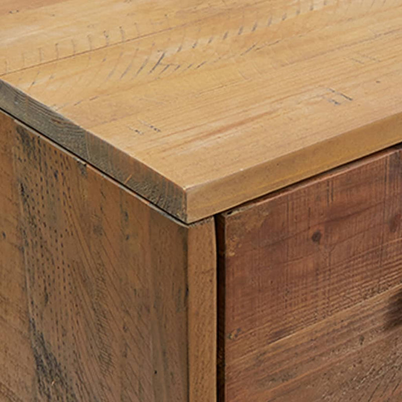 Schoenenkast 75X40X110 Cm Massief Grenenhout