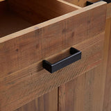 Schoenenkast 75X40X110 Cm Massief Grenenhout