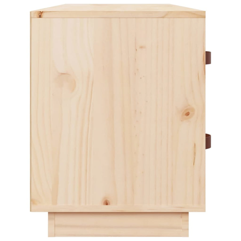 Schoenenbank 100X34X45 Cm Massief Grenenhout