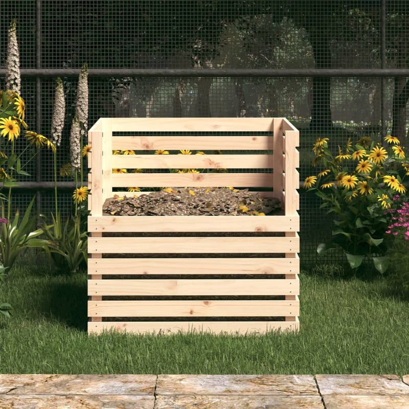 Compostbak Massief Grenenhout