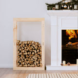 Haardhoutrek 80X25X100 Cm Massief Grenenhout
