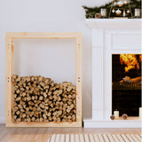 Haardhoutrek 80X25X100 Cm Massief Grenenhout