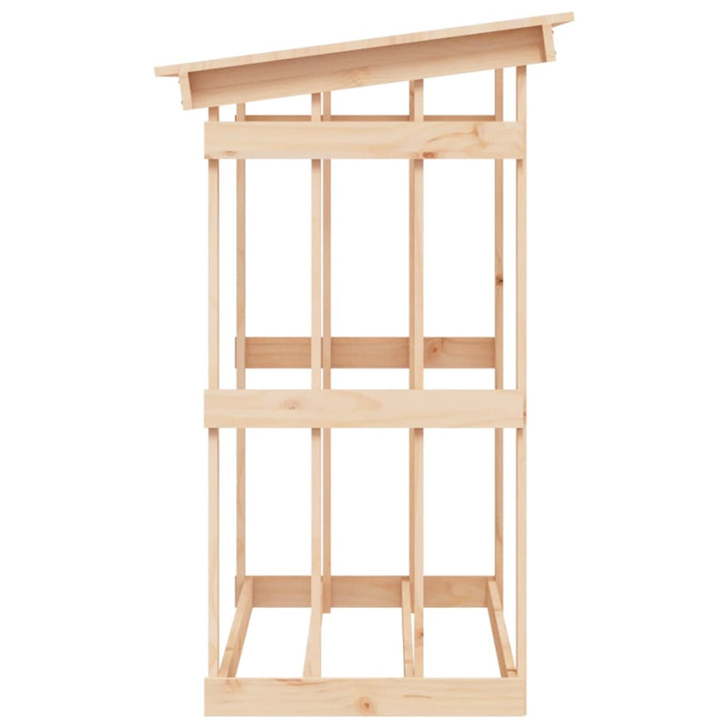 Haardhoutrek 108X64,5X109 Cm Massief Grenenhout