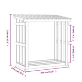 Haardhoutrek 108X64,5X109 Cm Massief Grenenhout