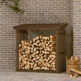 Haardhoutrek 108X64,5X109 Cm Massief Grenenhout
