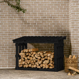 Haardhoutrek 108X64,5X109 Cm Massief Grenenhout