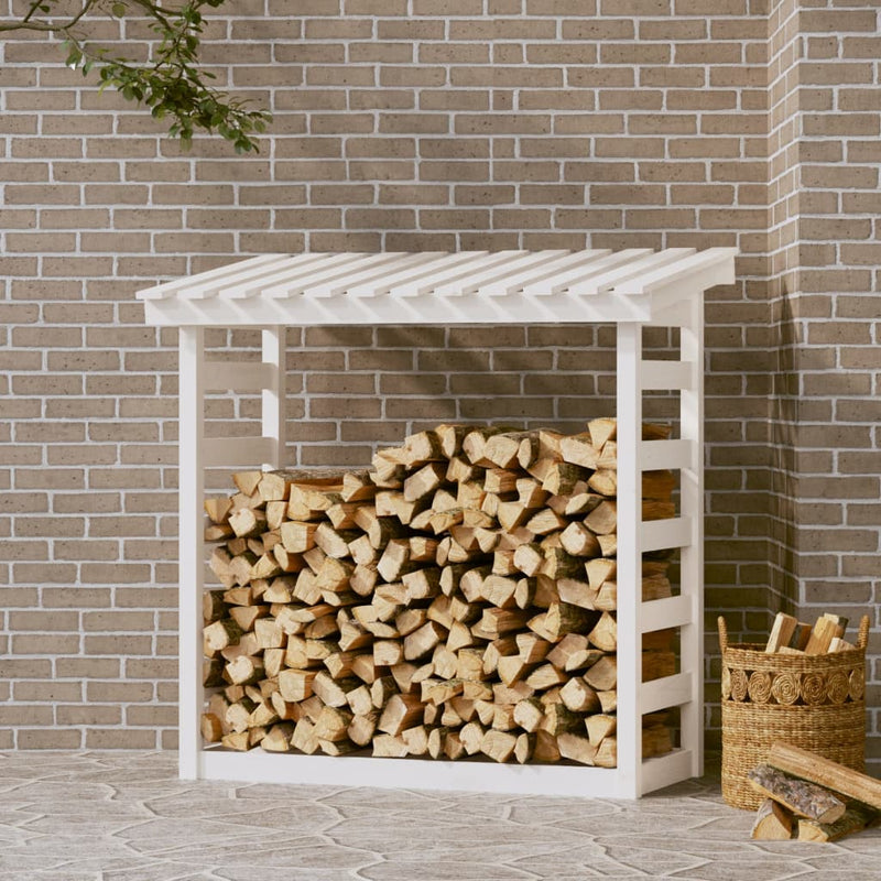 Haardhoutrek 108X64,5X110 Cm Massief Grenenhout