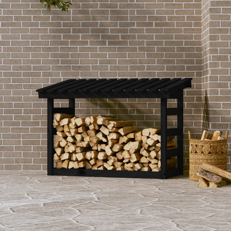 Haardhoutrek 108X64,5X110 Cm Massief Grenenhout