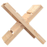 Houtblokhouder 47X39,5X48 Cm Massief Grenenhout