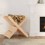 Houtblokhouder 47X39,5X48 Cm Massief Grenenhout