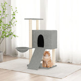 Kattenmeubel Met Sisal Krabpalen 96 Cm Kleurig