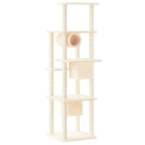 Kattenmeubel Met Sisal Krabpalen 169 Cm Kleurig