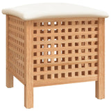 Badkamerkruk 48X47,5X52 Cm Massief Walnotenhout