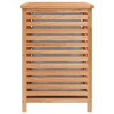 Wasmand 45X45X65 Cm Massief Walnotenhout