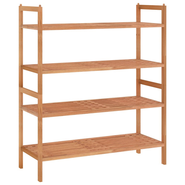 Schoenenrekken 69X27X41 Cm Massief Walnotenhout