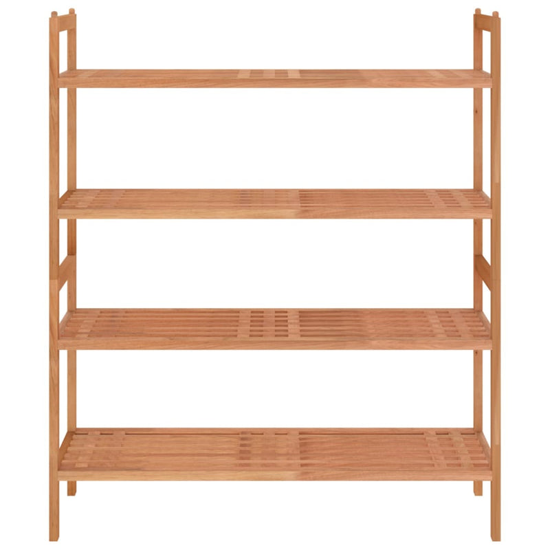 Schoenenrekken 69X27X41 Cm Massief Walnotenhout