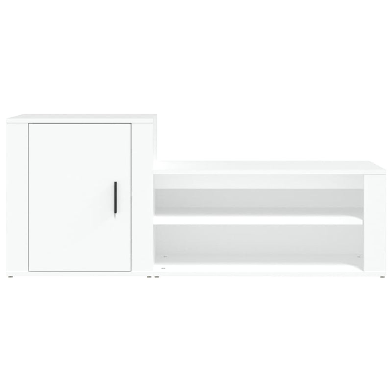 Schoenenkast 130X35X54 Cm Bewerkt Hout