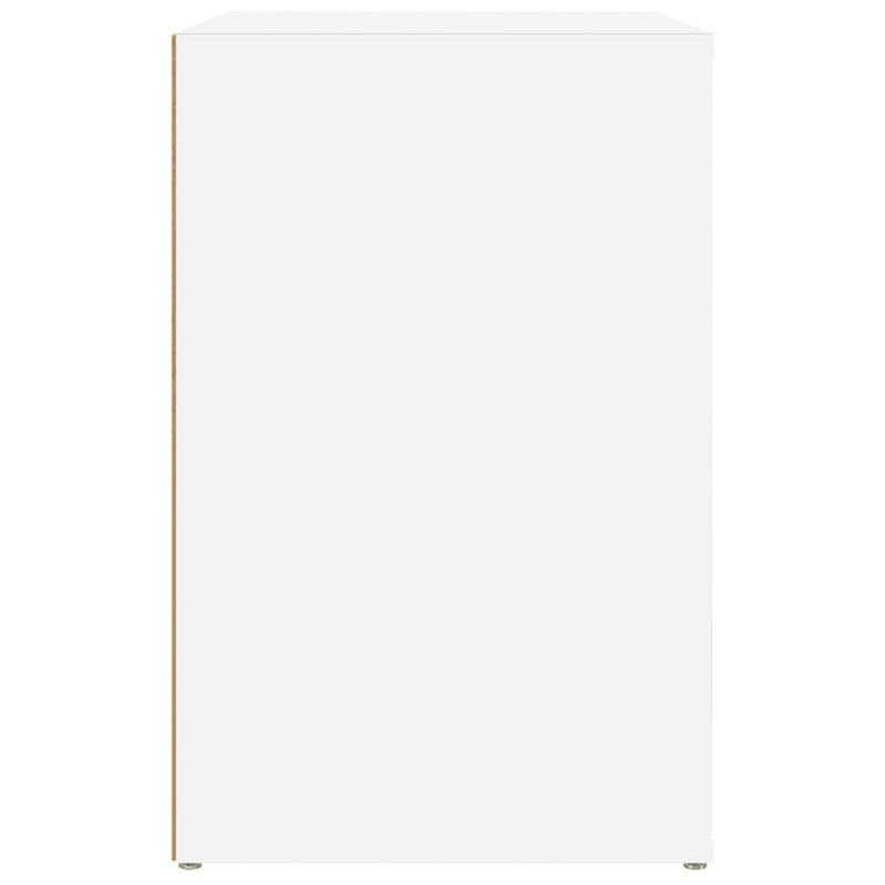 Schoenenkast 130X35X54 Cm Bewerkt Hout