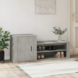 Schoenenkast 130X35X54 Cm Bewerkt Hout