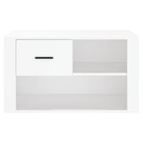 Schoenenkast 80X35X45 Cm Bewerkt Hout