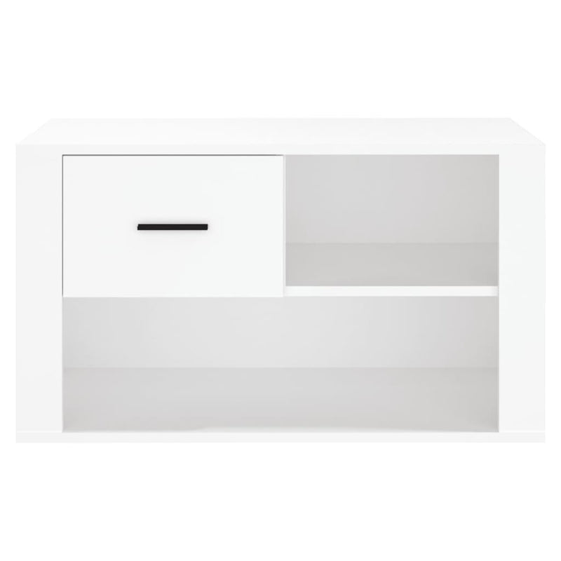 Schoenenkast 80X35X45 Cm Bewerkt Hout