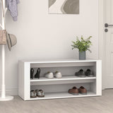Schoenenrek 100X35X45 Cm Bewerkt Hout