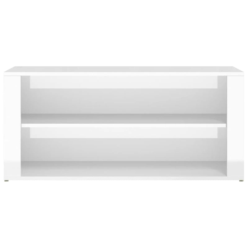 Schoenenrek 100X35X45 Cm Bewerkt Hout