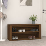 Schoenenrek 100X35X45 Cm Bewerkt Hout