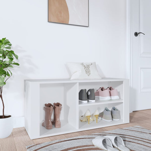 Schoenenkast 100X35X45 Cm Bewerkt Hout