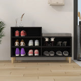 Schoenenkast 102X36X60 Cm Bewerkt Hout