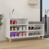 Schoenenkast 102X36X60 Cm Bewerkt Hout
