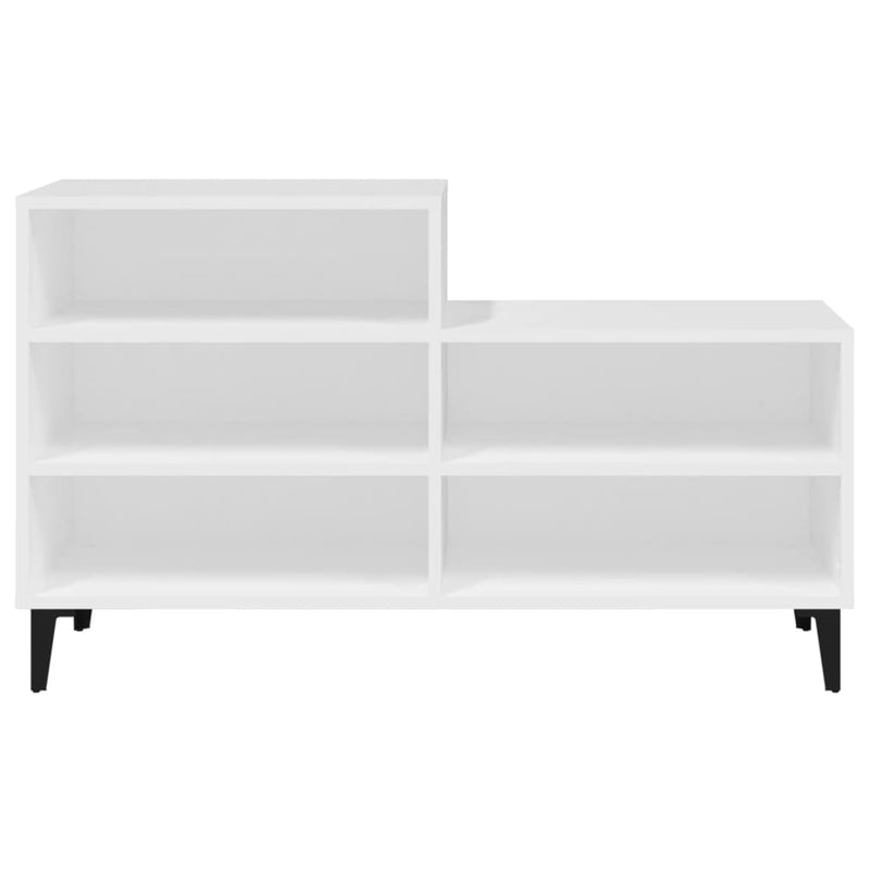 Schoenenkast 102X36X60 Cm Bewerkt Hout