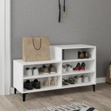 Schoenenkast 102X36X60 Cm Bewerkt Hout