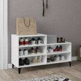 Schoenenkast 102X36X60 Cm Bewerkt Hout