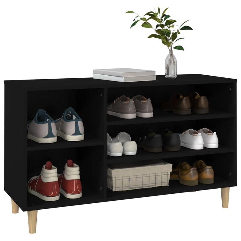 Schoenenkast 102X36X60 Cm Bewerkt Hout